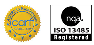 PVS is CARF Accredited and ISO 13485 Registered